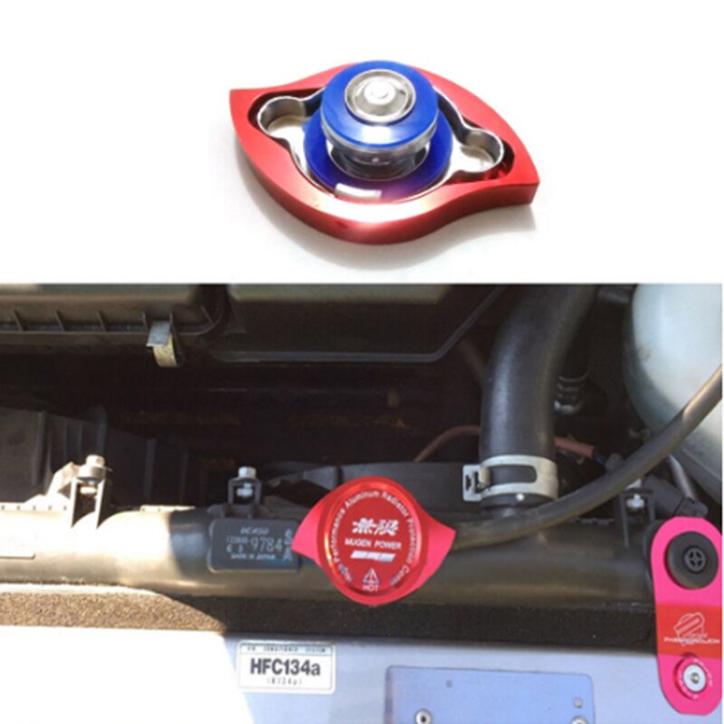 MUGEN ฝาครอบหม้อน้ําไฟฟ้า Fit สําหรับ HONDA ACURA CL CSX ILX MDX NSX RDX RLX RSX SLX TL TSX ZDX Vigor