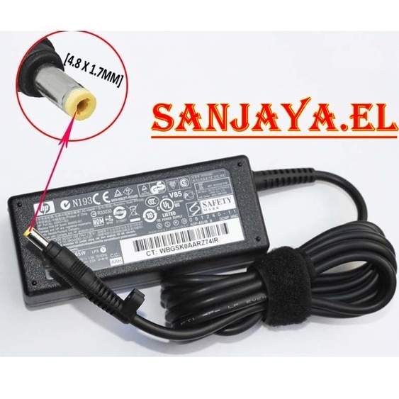 Original HP Compaq 18.5V 3.5A อะแดปเตอร์ Charger ปลั๊กมาตรฐาน 420 510 515 520 V3000 V3500 cq510