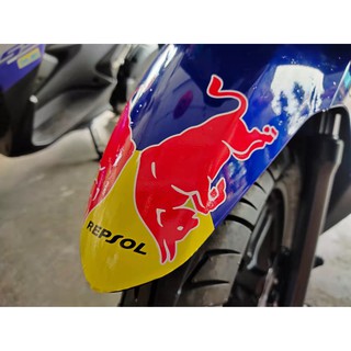 สติกเกอร์ติดมอเตอร์โคลน Redbull HRC HONDA VARIO150 Rs150 (7097)