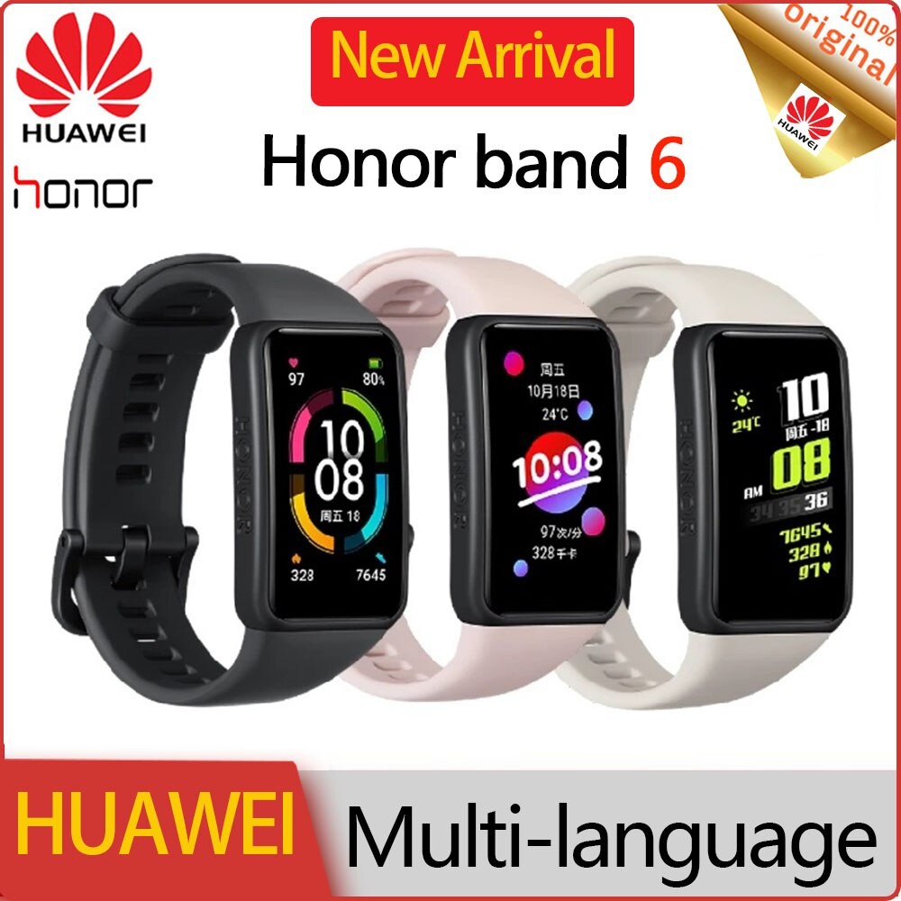 3c Nova Vers Ohuawei Honor Band 6 Rel Gio Fitness Smart Watch à¸£à¸²à¸„à¸²à¸— à¸