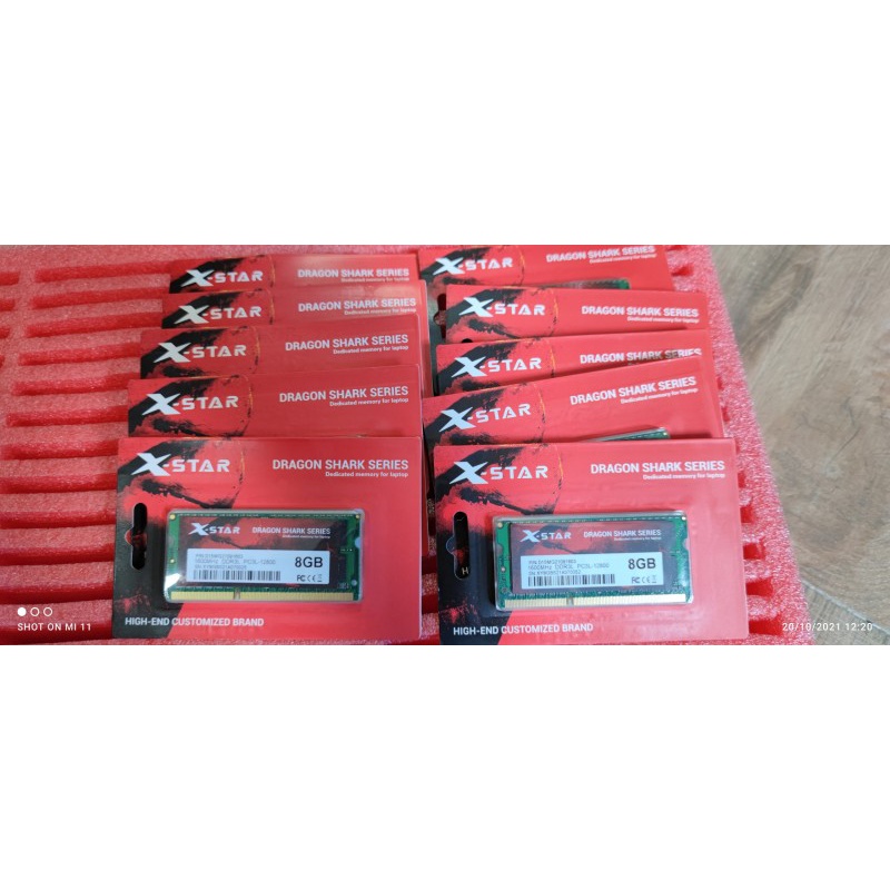 RAM PC ddr3 8gb/1600 XSTAR - สินค้าแท้ - สินค้ามือสอง