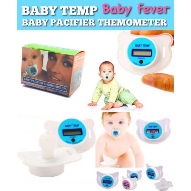 Baby Temp Temometerจุกนมวัดไข้เด็กออโต้
