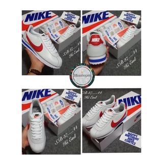 [พร้อมกล่องNike] รองเท้าผ้าใบnike cortez รองเท้าใส่วิ่ง รองเท้าออกกำลังกาย