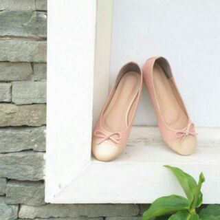 PATH BRAND pink macaroon flats