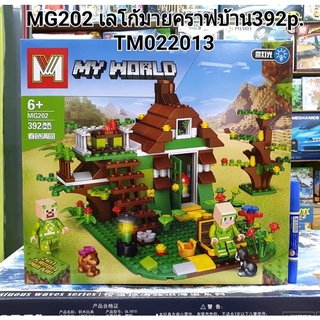 MG300-MG202เลโก้มายคราฟบ้าน3in1 364pcs