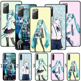 Xiaomi Redmi S2 9T 9A 9C NFC 9 Prime 10 K40 Pro 10X Soft TPU Case MN45 Cartoon hatsune miku girl Slim Casing