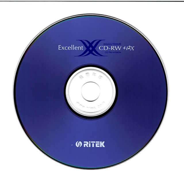 CD-RW Ritex ยอดเยี่ยม