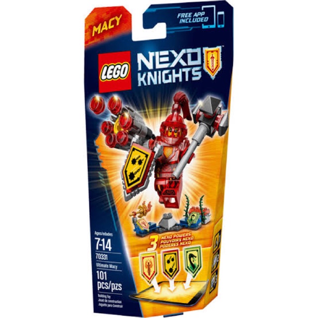 LEGO Nexo Knights 70331 Ultimate Macy