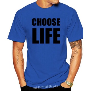 คอตต้อนคอกลมขายดี เสื้อยืดลําลอง แขนสั้น พิมพ์ลาย George Michael Choose Life Wham JAbfcf55EGoolb59S-5XL