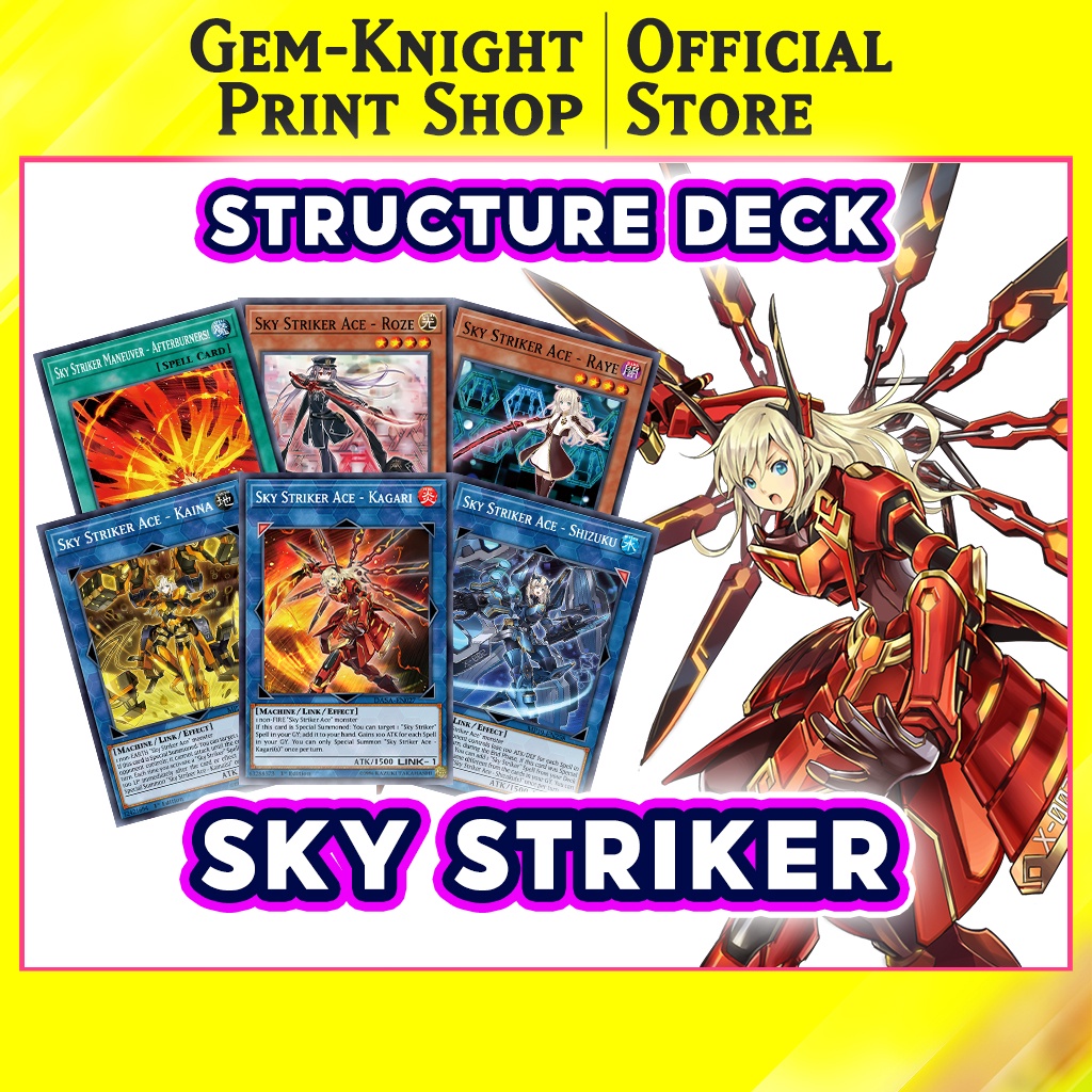[การ์ดพิมพ์ลาย] Yugioh Deck - Structure Deck: Sky Striker