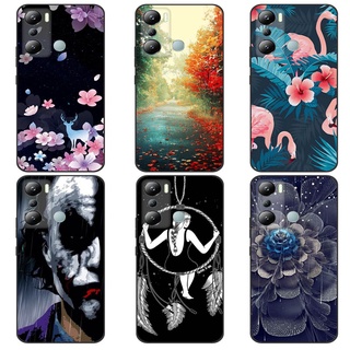 เคส Infinix Hot 20i Case การ์ตูน Joker เคสซิลิโคน Soft Black TPU โทรศัพท์มือถือ Back เคส