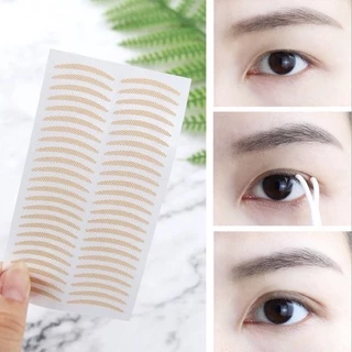 GTRmallshop CCW1831 (ร้านไทย) สติกเกอร์ตา2ชั้น ไร้รอย สีผิวธรรมชาติติดทนกันน้ำ(อุปกรณ์แต่งหน้า)