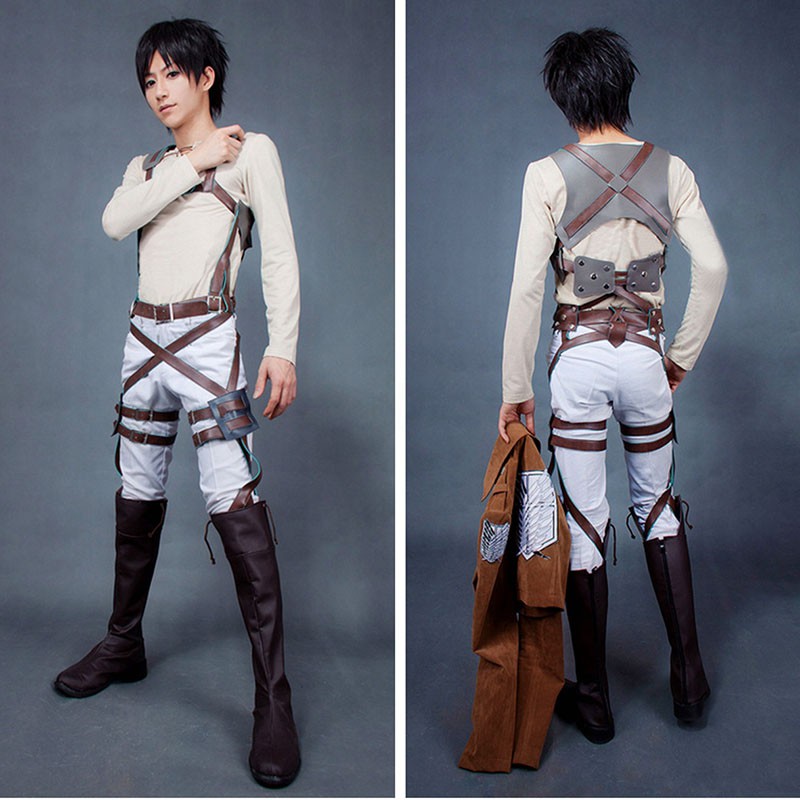 Attack on Titan shingeki no kyojin Cosplay Costume Harness Straps Belts