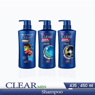 CLEAR แชมพูขจัดรังแคสำหรับผู้ชาย ขนาด 435,450 ml