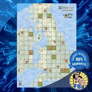 Carcassonne Maps Great Britain Boardgame [ของแท้พร้อมส่ง]