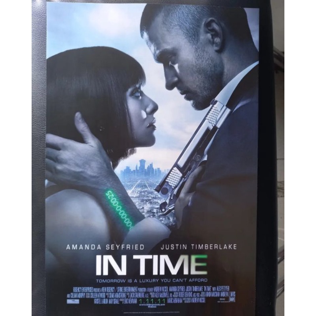 โปสเตอร์หนัง In Time | Shopee Thailand