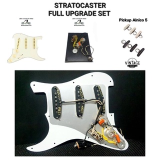 ชุดวงจรกีต้าร์ไฟฟ้า STRATOCASTER FULL UPGRADE SET (สินค้าใหม่)