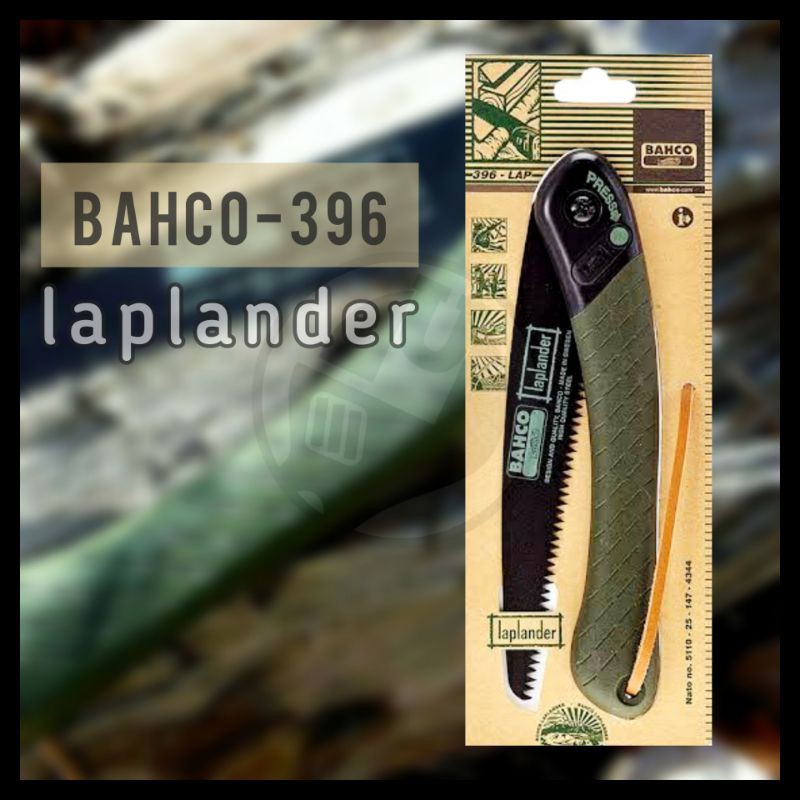 เลื่อยพับ Bahco - 396 Laplander (รุ่นผลิตให้กองทัพ NATO) Made in Sweden