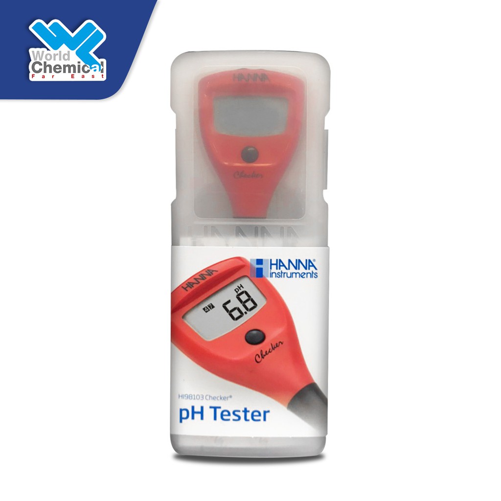 เครื่องวัดค่าพีเอช pH Meter ปากกาวัดค่า กรด-ด่าง เครื่องวัดค่าความเป็นกรด ด่าง Hanna HI98103