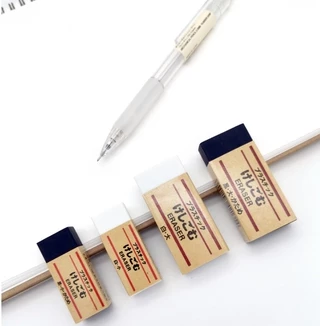 Muji ยางลบ เครื่องเขียนสำหรับลบดินสอ