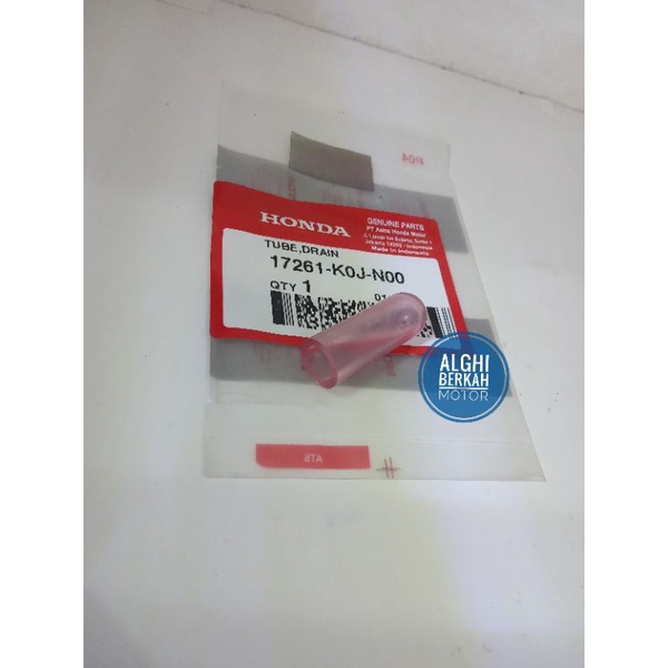 Original honda Beat K1A, Genio, Scoopy K2F ท่อระบายน้ํา 17261-K0J-N00