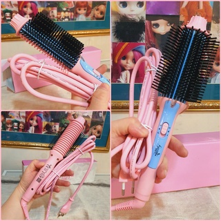 NEW !! Sassy Me Volume Up แซสซี่ มี วอลลุ่ม อัพ แปรงหวี 3 in 1 - Pink ชมพู