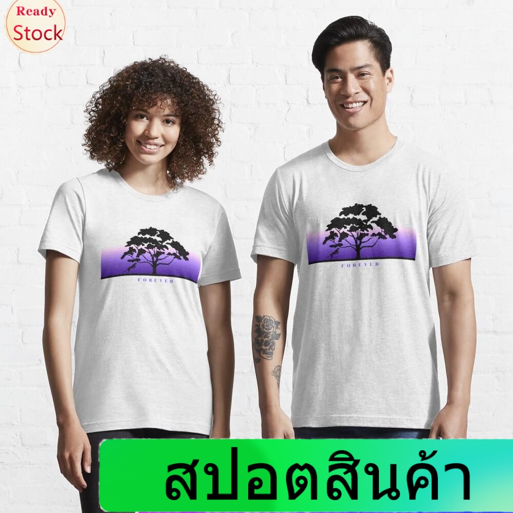 gothic เสื้อยืดกีฬา Panther Forever Essential T-Shirt Sports T-shirt