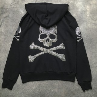 MMJ​ jacket skull zipper