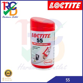 LOCTITE 55 เทปเชือกซีลท่อแบบเส้น Pipe Sealing Cord ยาว 160M.