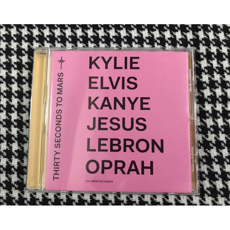 CD ซีดีเพลงสากล 🎉🎉 AMRICA Thirty seconds to Mars  สภาพดี หายาก น่าสะสม