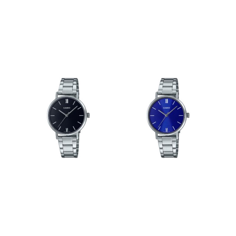 Casio Standard นาฬิกาข้อมือผู้หญิง สายสแตนเลส รุ่น LTP-VT02D-1A
,LTP-VT02D-2A

