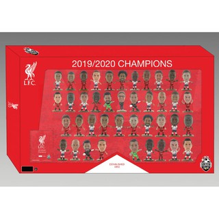 ลิมิเต็ด (พรี)ลิเวอร์พูล โมเดลนักเตะ รุ่นฉลองแชมป์ แบบ 41 ตัว / Limited Edition Liverpool 2019/2020