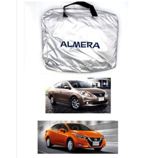 ผ้าคลุมรถตรงรุ่น​ อัลเมร่า almera