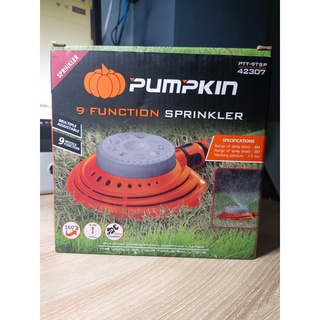 สปริงเกอร์รดน้ำ สปริงเกอร์ตั้งพื้น 9ฟังก์ชั่น PUMPKIN PTT-9TSP 42307 ของแท้