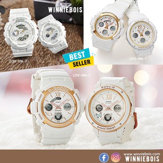 คู่รัก ❤️ Casio G-Shock x Baby-G LOV-17A-7 , LOV-18A-7 , LOV-19A-7 ถู