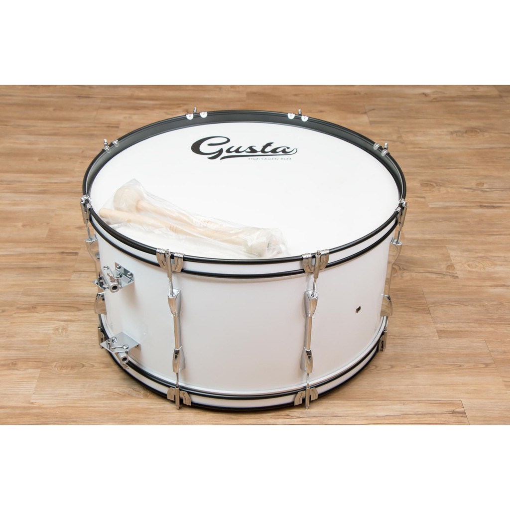 กลองเบสพร้อมสายสะพาย Gusta MB-26