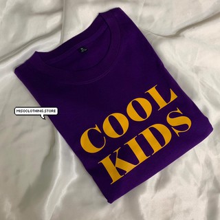 "Cool Kids" เสื้อยืดสกรีน สวมใส่สบาย