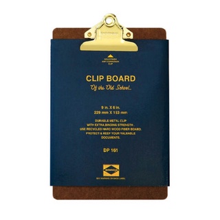 Penco Clip Board A5 Gold (HDP161) / คลิปบอร์ด ขนาด A5 คลิปสีทอง แบรนด์ Penco จากประเทศญี่ปุ่น