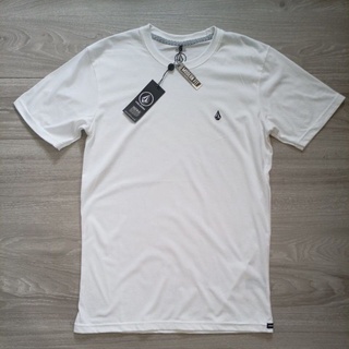 [100% Cotton] Original VOLCOM เสื้อยืดลําลองสําหรับผู้ชายแขนสั้นคอกลมพิมพ์ลาย BM BALI SURF