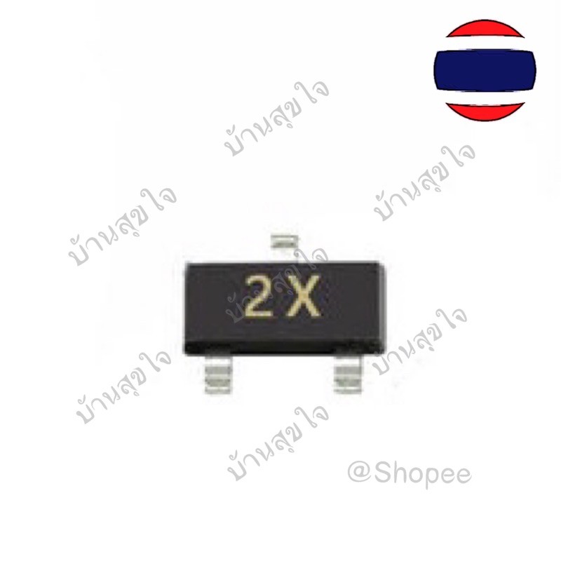 10pcs 2X SMD SOT23 MMBT4401 MMBTH10 MMBV3401 SOT-23 MMBT4401LT1G SOT 2X SMD