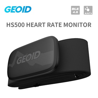 Geoid HS500 เครื่องวัดอัตราการเต้นของหัวใจ GPS บลูทูธ ANT เซนเซอร์สายรัดหน้าอก ขี่จักรยาน เซนเซอร์คอมพิวเตอร์ Wahoo Garmin Magene มอนิเตอร์กีฬา