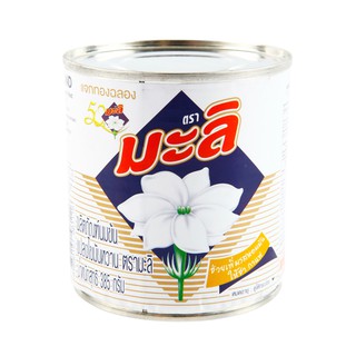 นมข้นหวาน 385 กรัม ตรามะลิ Sweetened condensed milk 385 grams, jasmine brand