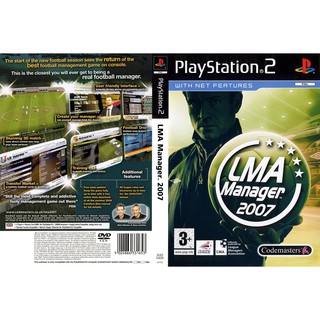LMA MANAGER 2007 [PS2 EU : DVD5 1 Disc]