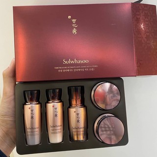 ❤️ไม่แท้คืนเงิน❤️ SULWHASOO Timetreasure Ultimate Anti-Aging Kit (5 Items)