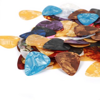 ปิ๊กกีตาร์ปิ๊กกีต้าร์เซลลูลอยด์ Plectrum 100