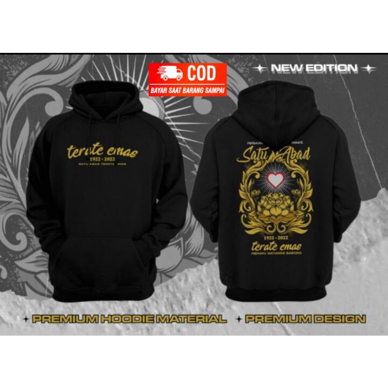 Gold Zipper HOODIE HOODIE - Zipper HOODIE - Cool Mens HOODIE - Womens HOODIE - สามารถจ่ายตรงจุดได้