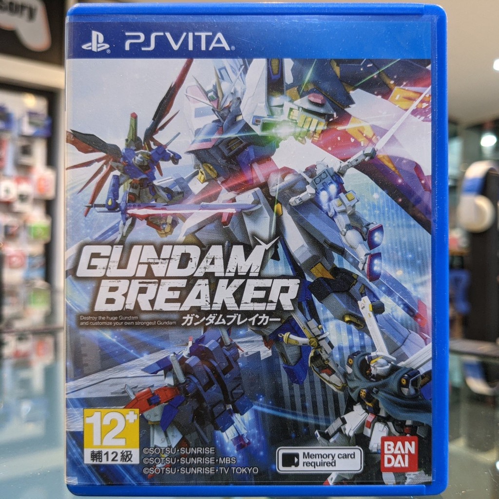 (ภาษาญี่ปุ่น) มือ2 PS Vita Gundam Breaker แผ่นPSVITA เกมPSVITA มือสอง