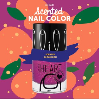 Little Heart : Scented Sugar High #50 ยาทาเล็บเด็กปลอดสารพิษ 8 ml.