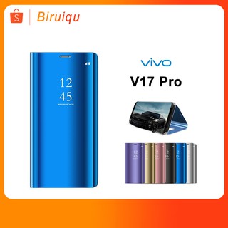 【เคสโทรศัพท์มือถือแบบพลิกตั้งได้สําหรับ Vivo V17 Pro V17 V17Pro