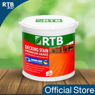 RTB Paint สีย้อมและทาไม้พื้น 1 gal.